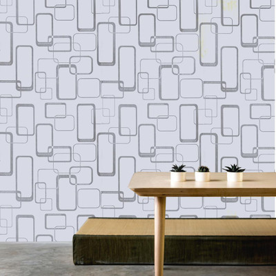 Wallmonks 500 cm Abstract Self Adhesive Sticker(Pack of 1)