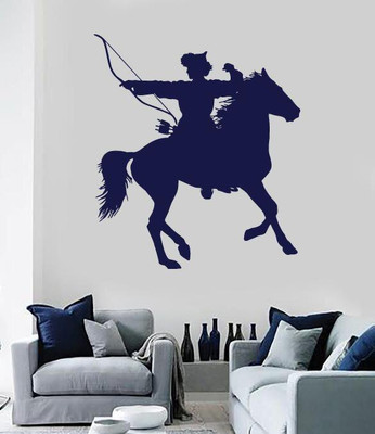 Xskin 27 cm Mongolian Rider Bow Arrows Self Adhesive Sticker(Pack of 1)
