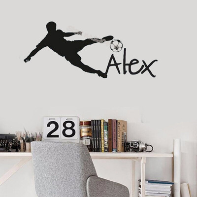 Xskin 42 cm Personalised Custom name Wall Sticker Self Adhesive Sticker(Pack of 1)