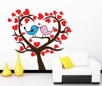WALLARSH 70 cm Creative Self Adhesive Sticker(Pack of 1)