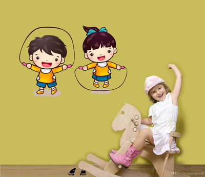 Rathor Design 40 cm Abstract Wall Sticker (40Cm X60Cm)_New_Relist Self Adhesive Sticker(Pack of 1)