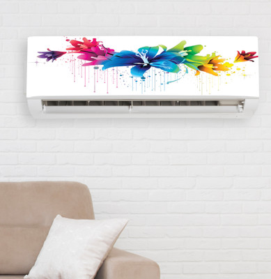 Zedexgraphics 90 cm Air Conditioner Sticker Self Adhesive Sticker(Pack of 1)