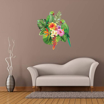 TrendVerse 45 cm Sticker for Living Room 851 Self Adhesive Sticker(Pack of 1)