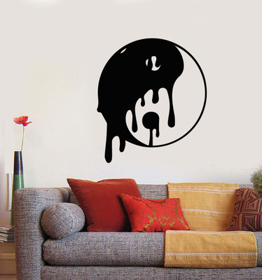 Xskin 27 cm Symbol Buddhism Asian Style Self Adhesive Sticker(Pack of 1)