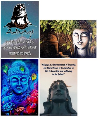 ZEN TREK 45 cm Motivation_Sticker_Set Of Four 97,98,99,100 Self Adhesive Sticker(Pack of 1)