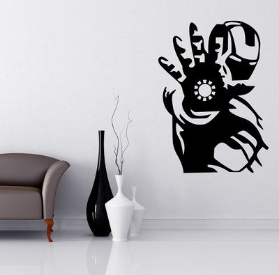 Wallzone 70 cm Iorn-Mam Removable Sticker(Pack of 1)