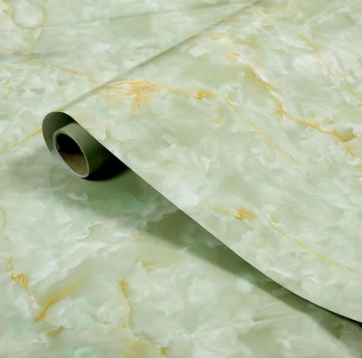 Dada Trading Paper Decorative Green Wallpaper(L x W: 200 cm x 60 cm)