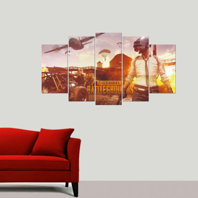 Art Kafe 48 cm Playerunknown Battleground Pieces Sticker (Size :- 92 X 48 cm) Self Adhesive Sticker(Pack of 1)