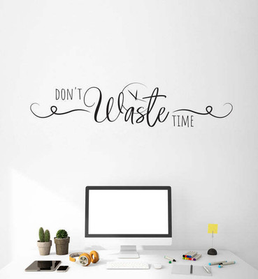 Xskin 36 cm Decal Lettering Motivation Self Adhesive Sticker(Pack of 1)