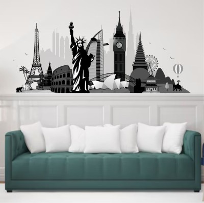 Wall Admire 76 cm Wonders Wall Stickers & Murals Size - 76x38cm Self Adhesive Sticker(Pack of 1)