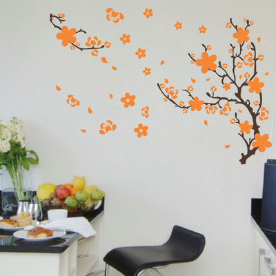 Epithet Studio 64 cm Colorful Decorative Tree Wall Sticker Self Adhesive Sticker(Pack of 1)