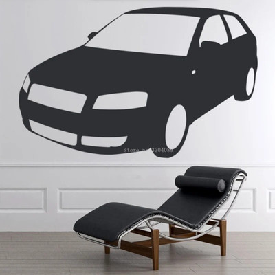 SnappyVinyl 36 cm Car Vehicles Transport Wall Sticker Self Adhesive Sticker(Pack of 1)