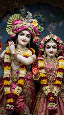 swaroopa 16.5 inch Shri krishna Radha Sticker Self Adhesive Sticker(Pack of 1)