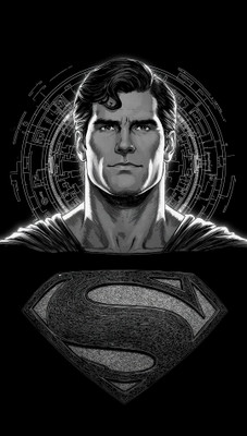 swaroopa 16.5 inch Superman Sticker Self Adhesive Sticker(Pack of 1)