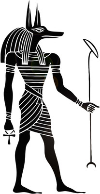 Xskin 27 cm God Egyptian Style Ancient Self Adhesive Sticker(Pack of 1)