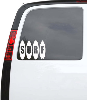 Xskin 17 cm Surf Surfer Self Adhesive Sticker(Pack of 1)