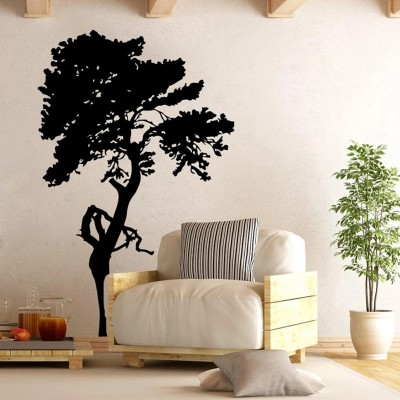 SnappyVinyl 90 cm Huge Classic Tree Branch Self Adhesive Sticker(Pack of 1)