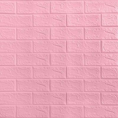 ambdded 1 cm 77*70 CM PINK FOAM SHEET Non-Reusable Sticker(Pack of 1)