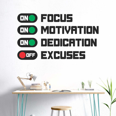amazinghub 40 cm a...off on off on Self Adhesive Sticker(Pack of 1)
