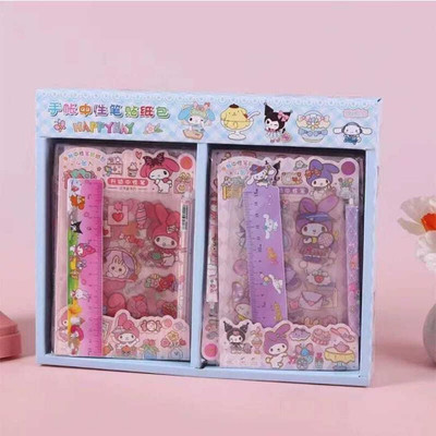 Kawaii 8.5 inch sticker set.(Get random one) Non-Reusable Sticker(Pack of 1)