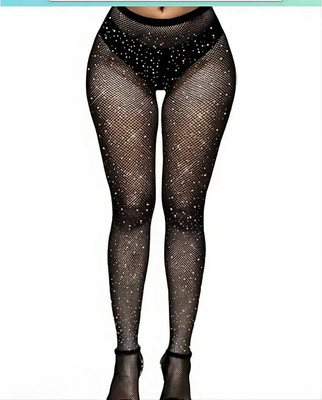 Q4S Women Fishnet Stockings