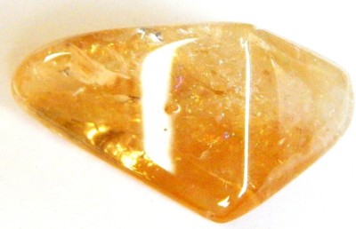 hoseki Yellow Sapphire Sunela Stone 15Cts stone Regular Asymmetrical Crystal Stone(Brown 1 Pieces)