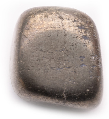 Plus Value Pyrite Pocket Stone Money Magnet Stone Regular Asymmetrical Crystal, Quartz Stone(Silver 1 Pieces)