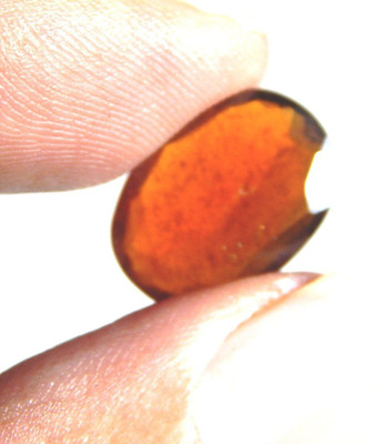 hoseki The High Quality Gomed Gemstone Hessonite Gomedhak 5.3cts Lab Certified stone Regular Oval Crystal Stone(Multicolor 1 Pieces)