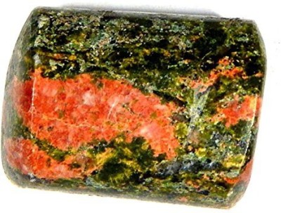 hoseki Best Quality Unakite Tumbled stone 105.7Cts stone Regular Rectangular Crystal Stone(Multicolor 1 Pieces)