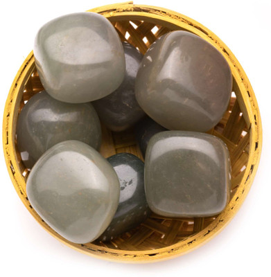 Plus Value NG-ST-02 Polished Asymmetrical Crystal, Quartz Stone(Green 200 g)