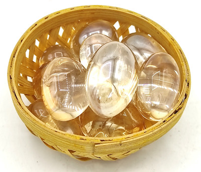 Plus Value 82XB9J3L Polished Asymmetrical Crystal Pebbles(Clear 200 g)