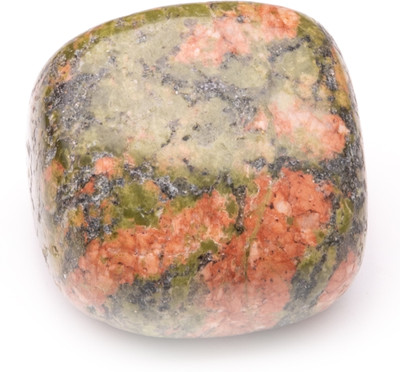 Plus Value Unakite Pocket Stone Regular Asymmetrical Crystal Stone(Multicolor 1 Pieces)