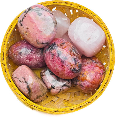 Plus Value Love Relationship Stone Tumble 200gm Regular Asymmetrical Crystal Stone(Yellow 200 g)