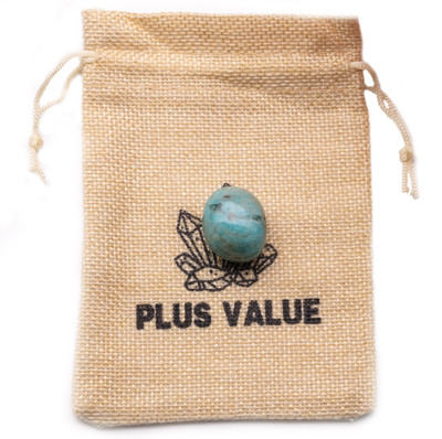 Plus Value Premium Amazonite Pocket Stone Regular Asymmetrical Crystal, Quartz Stone(Blue 1 Pieces)