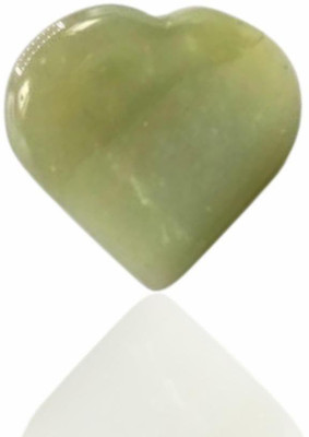 Plus Value Green Aventurine Heart Crystal for Good Fortune Polished Asymmetrical Crystal Stone(Green 1 Pieces)