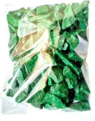 Green Plant indoor chipstone1017 Polished Rectangular Marble Stone(Green 450 g)