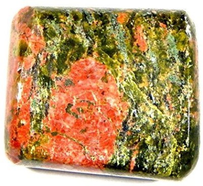hoseki Very Rare Quality Unakite Tumbled stone 98.2Cts stone Regular Asymmetrical Crystal Stone(Multicolor 1 Pieces)