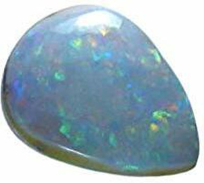 hoseki Natural Certified Opal 6.5ct stone Regular Angular Crystal Stone(Multicolor 1 Pieces)