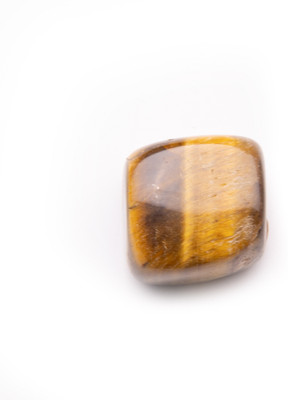 Plus Value Tiger Eye Pocket Stone Regular Asymmetrical Crystal Stone(Multicolor 1 Pieces)