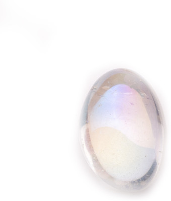 Plus Value Titanium Aura Quartz – Rainbow Firing Pocket Stone Regular Asymmetrical Crystal Stone(Multicolor 1 Pieces)