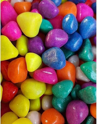 Aariv Pebblestone Regular Asymmetrical Rock Pebbles(Multicolor 1 kg) Aariv Pebblestone Regular Asymmetrical Rock Pebbles(Multicolor 1 kg)