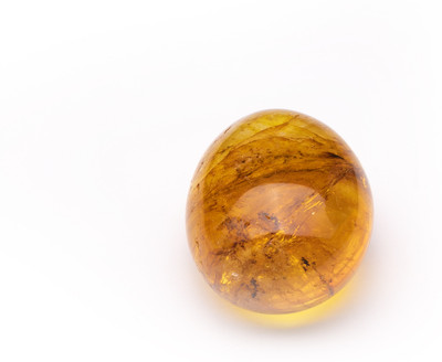 Plus Value Premium Citrine Pocket Stone Regular Asymmetrical Crystal, Quartz Stone(Yellow 1 Pieces)