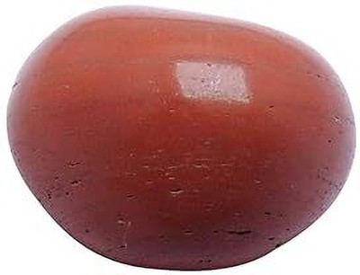 DEVAMA THE DIVINE Natural Red Jasper Tumble Stone Polished Asymmetrical Crystal Stone(Red 12 g)