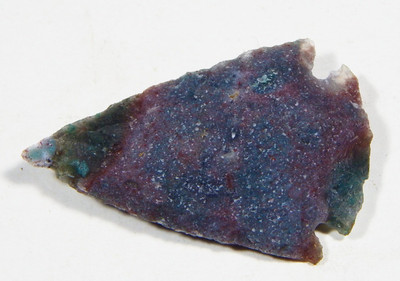 hoseki Archery Arrowhead Flint Arrow 17.2ct 1Pcs stone Regular Asymmetrical Crystal Stone(Multicolor 1 Pieces)
