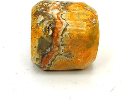 Plus Value Bumble Bee Jasper Pocket Stone Regular Asymmetrical Crystal, Quartz Stone(Multicolor 1 Pieces)