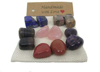 Plus Value 7D1N671K Polished Asymmetrical Crystal, Quartz Stone(Multicolor 300 g)