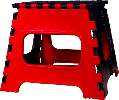 xtream Living & Bedroom Stool(Red, Black, Pre-assembled)