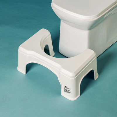 Shiswa Plastic Toilet Foot Step Stool Durable Anti-Slip for Adults - 19 cm Height Hospital/Clinic Stool(White, Pre-assembled) deal from flipkart Shiswa Plastic Toilet Foot Step Stool Durable Anti-Slip for Adults - 19 cm Height Hospital/Clinic Stool(White, Pre-assembled) deal from flipkart