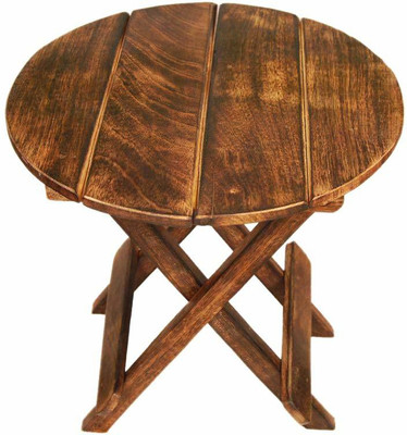 Smarts collection Solid Wood Side Table(Finish Color - Brown, Pre-assembled)