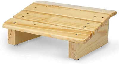 Abhi Creation Foot Rest Under Table for Office / Home Living & Bedroom Stool(Beige, Pre-assembled)
